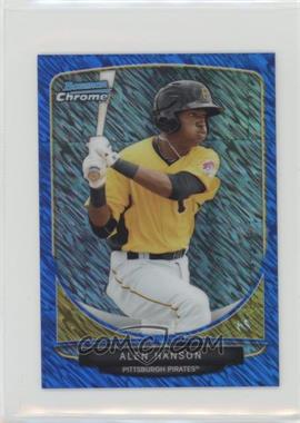 2013 Bowman - Cream of the Crop Chrome Mini Refractor - Blue Wave #CC-PPI4 - Alen Hanson /250