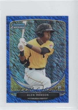 2013 Bowman - Cream of the Crop Chrome Mini Refractor - Blue Wave #CC-PPI4 - Alen Hanson /250