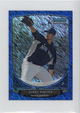 2013 Bowman - Cream of the Crop Chrome Mini Refractor - Blue Wave #CC-SM5 - James Paxton /250