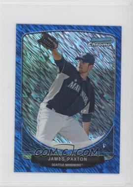 2013 Bowman - Cream of the Crop Chrome Mini Refractor - Blue Wave #CC-SM5 - James Paxton /250