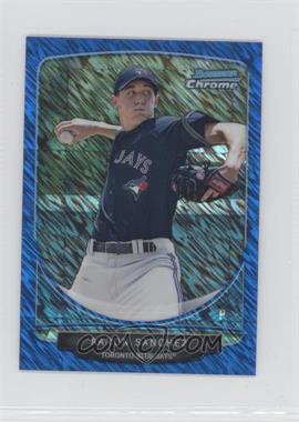 2013 Bowman - Cream of the Crop Chrome Mini Refractor - Blue Wave #CC-TBJ1 - Aaron Sanchez /250