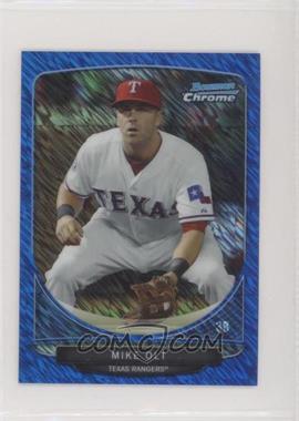 2013 Bowman - Cream of the Crop Chrome Mini Refractor - Blue Wave #CC-TR2 - Mike Olt /250