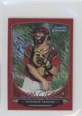 2013 Bowman - Cream of the Crop Chrome Mini Refractor - Red Wave #CC-AD5 - Stryker Trahan /5