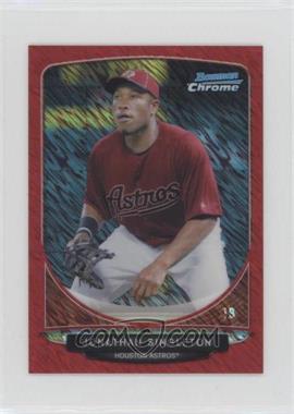 2013 Bowman - Cream of the Crop Chrome Mini Refractor - Red Wave #CC-HA2 - Jonathan Singleton /5