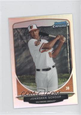 2013 Bowman - Cream of the Crop Chrome Mini Refractor #CC-BO3 - Jonathan Schoop