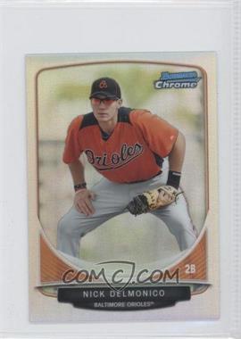 2013 Bowman - Cream of the Crop Chrome Mini Refractor #CC-BO5 - Nick Delmonico