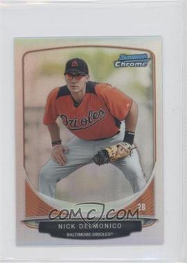 2013 Bowman - Cream of the Crop Chrome Mini Refractor #CC-BO5 - Nick Delmonico