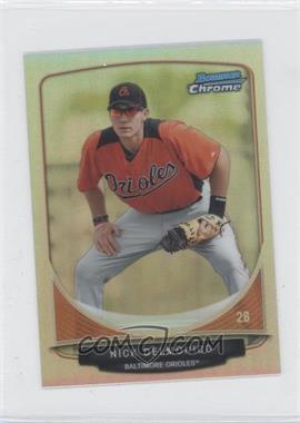 2013 Bowman - Cream of the Crop Chrome Mini Refractor #CC-BO5 - Nick Delmonico