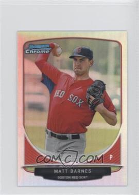 2013 Bowman - Cream of the Crop Chrome Mini Refractor #CC-BRS2 - Matt Barnes