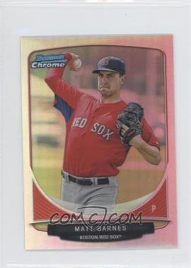 2013 Bowman - Cream of the Crop Chrome Mini Refractor #CC-BRS2 - Matt Barnes