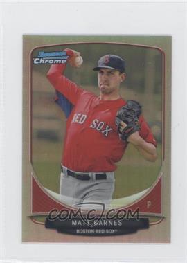 2013 Bowman - Cream of the Crop Chrome Mini Refractor #CC-BRS2 - Matt Barnes