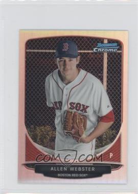 2013 Bowman - Cream of the Crop Chrome Mini Refractor #CC-BRS4 - Allen Webster