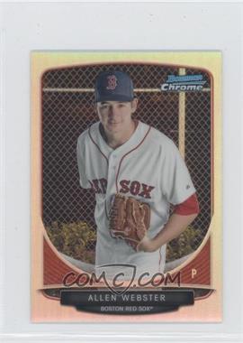 2013 Bowman - Cream of the Crop Chrome Mini Refractor #CC-BRS4 - Allen Webster