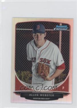 2013 Bowman - Cream of the Crop Chrome Mini Refractor #CC-BRS4 - Allen Webster