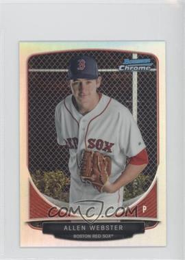 2013 Bowman - Cream of the Crop Chrome Mini Refractor #CC-BRS4 - Allen Webster