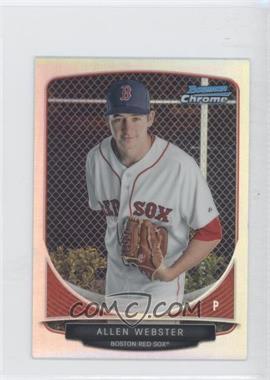 2013 Bowman - Cream of the Crop Chrome Mini Refractor #CC-BRS4 - Allen Webster