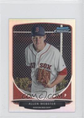 2013 Bowman - Cream of the Crop Chrome Mini Refractor #CC-BRS4 - Allen Webster