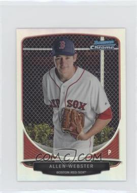 2013 Bowman - Cream of the Crop Chrome Mini Refractor #CC-BRS4 - Allen Webster