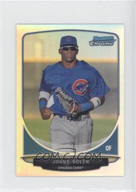 2013 Bowman - Cream of the Crop Chrome Mini Refractor #CC-CC2 - Jorge Soler