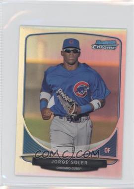 2013 Bowman - Cream of the Crop Chrome Mini Refractor #CC-CC2 - Jorge Soler