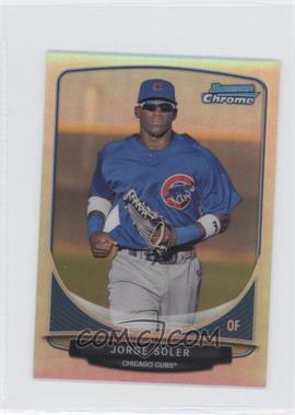 2013 Bowman - Cream of the Crop Chrome Mini Refractor #CC-CC2 - Jorge Soler