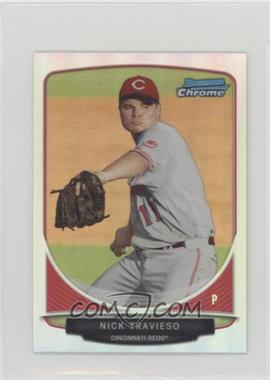 2013 Bowman - Cream of the Crop Chrome Mini Refractor #CC-CR5 - Nick Travieso