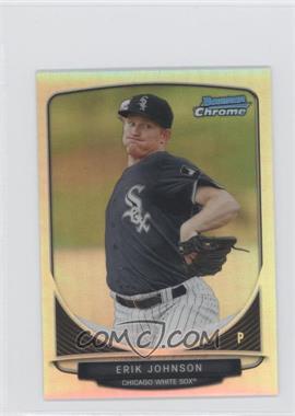 2013 Bowman - Cream of the Crop Chrome Mini Refractor #CC-CWS5 - Erik Johnson