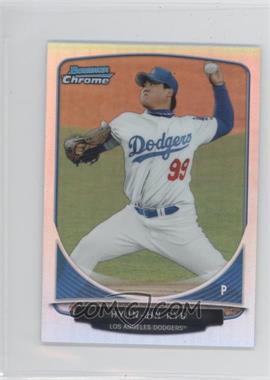 2013 Bowman - Cream of the Crop Chrome Mini Refractor #CC-LAD4 - Hyun-jin Ryu