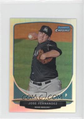 2013 Bowman - Cream of the Crop Chrome Mini Refractor #CC-MM1 - Jose Fernandez