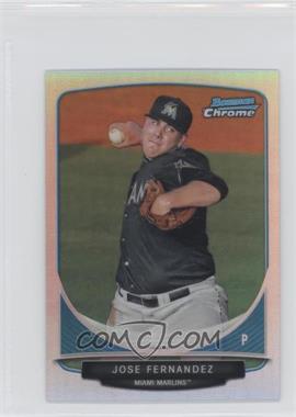 2013 Bowman - Cream of the Crop Chrome Mini Refractor #CC-MM1 - Jose Fernandez