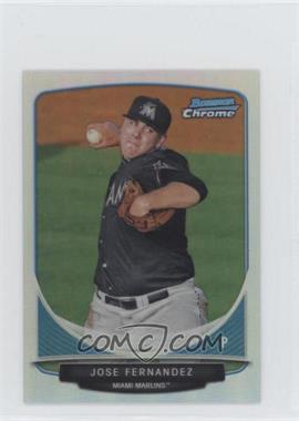 2013 Bowman - Cream of the Crop Chrome Mini Refractor #CC-MM1 - Jose Fernandez