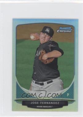 2013 Bowman - Cream of the Crop Chrome Mini Refractor #CC-MM1 - Jose Fernandez