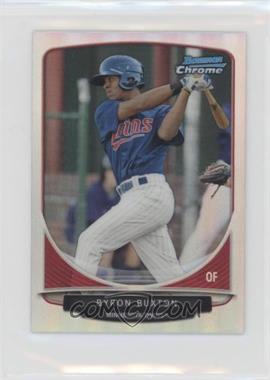 2013 Bowman - Cream of the Crop Chrome Mini Refractor #CC-MT2 - Byron Buxton