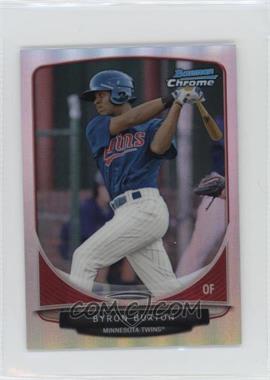 2013 Bowman - Cream of the Crop Chrome Mini Refractor #CC-MT2 - Byron Buxton