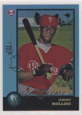 2013 Bowman - Multi-Product Insert Blue Sapphire 1st Bowman Card Reprints #181 - Jimmy Rollins [Noted]