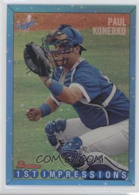 2013 Bowman - Multi-Product Insert Blue Sapphire 1st Bowman Card Reprints #241 - Paul Konerko