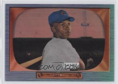 2013 Bowman - Multi-Product Insert Blue Sapphire 1st Bowman Card Reprints #242 - Ernie Banks