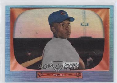 2013 Bowman - Multi-Product Insert Blue Sapphire 1st Bowman Card Reprints #242 - Ernie Banks