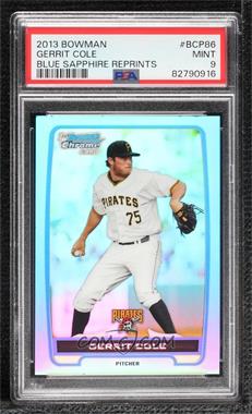 2013 Bowman - Multi-Product Insert Blue Sapphire 1st Bowman Card Reprints #BCP86 - Gerrit Cole [PSA 9 MINT]