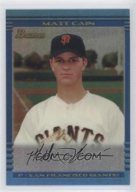 2013 Bowman - Multi-Product Insert Blue Sapphire 1st Bowman Card Reprints #BDP25 - Matt Cain