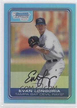 2013 Bowman - Multi-Product Insert Blue Sapphire 1st Bowman Card Reprints #DP66 - Evan Longoria