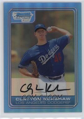 2013 Bowman - Multi-Product Insert Blue Sapphire 1st Bowman Card Reprints #DP84 - Clayton Kershaw