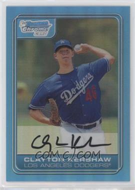 2013 Bowman - Multi-Product Insert Blue Sapphire 1st Bowman Card Reprints #DP84 - Clayton Kershaw