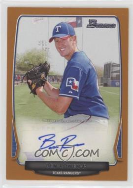 2013 Bowman - Prospect Autographs - Retail Orange #BPA-BR - Ben Rowen /250 [Noted]