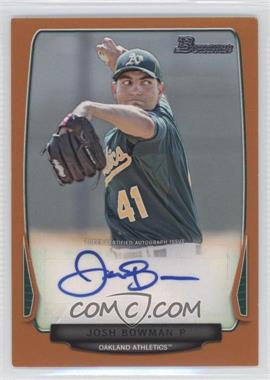 2013 Bowman - Prospect Autographs - Retail Orange #BPA-JB - Josh Bowman /250