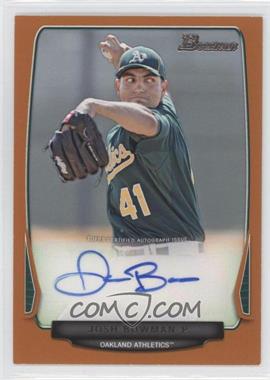 2013 Bowman - Prospect Autographs - Retail Orange #BPA-JB - Josh Bowman /250