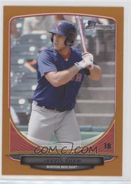 2013 Bowman - Prospects - Orange #BP67 - Travis Shaw /250