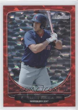 2013 Bowman - Prospects - Red Ice #BP67 - Travis Shaw /25