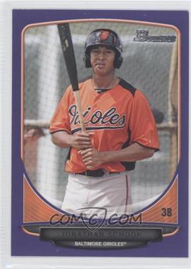 2013 Bowman - Prospects - Retail Purple #BP25 - Jonathan Schoop