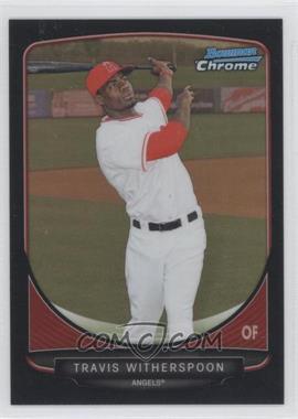 2013 Bowman - Prospects Chrome - Black Refractor #BCP66 - Travis Witherspoon /99